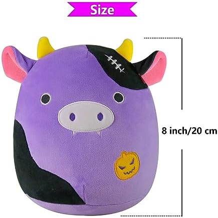 Halloween Pumpkins Perfect Halloween Cow Plush Pillow