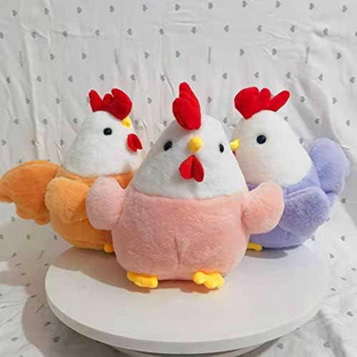 78-Inch Plush Chicken Toy with PP Cotton Filling for Kids