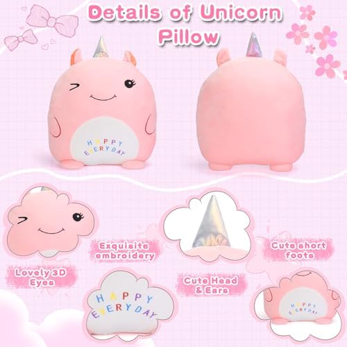 16 Unicorn Plush Pillow for Girls