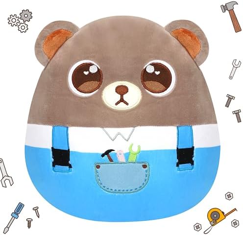 Hopearl Bear Repairman Plush Toy