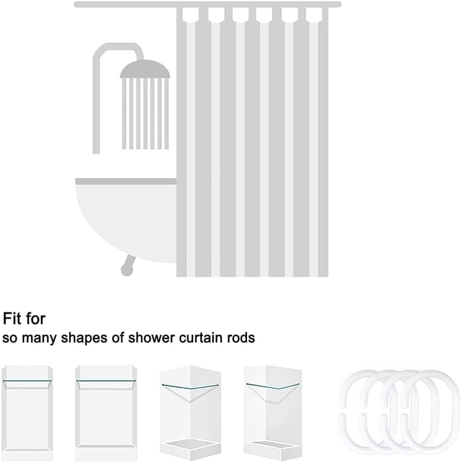 Bathroom Valentines Day Shower Curtain Pink Heart 70x70 Red
