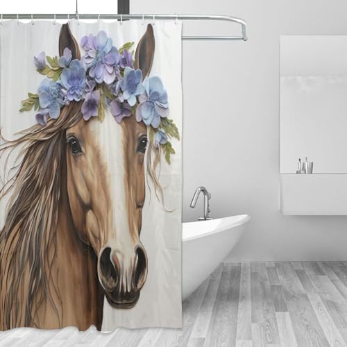 Stunning Brown Horse Booth in Boho design
