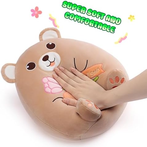 Get Well Soon Teddy Bear Plush Pillow