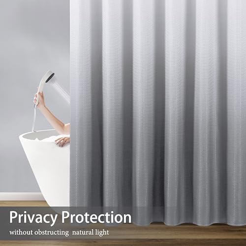 Naturoom Grey White Shower Curtain