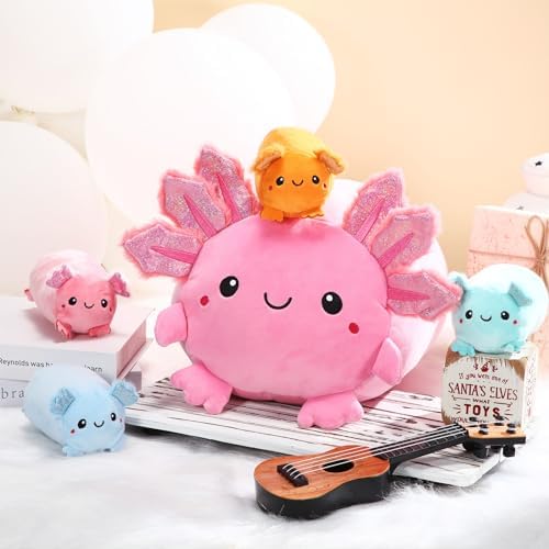 Stunning Kawaii Plush Animal Set with Interactive Design