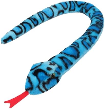JIAHG 413 Plush Animal Throw Pillow Stuffed Snake