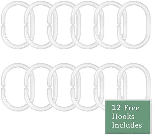 JAWO Valentines Day Shower Curtain
