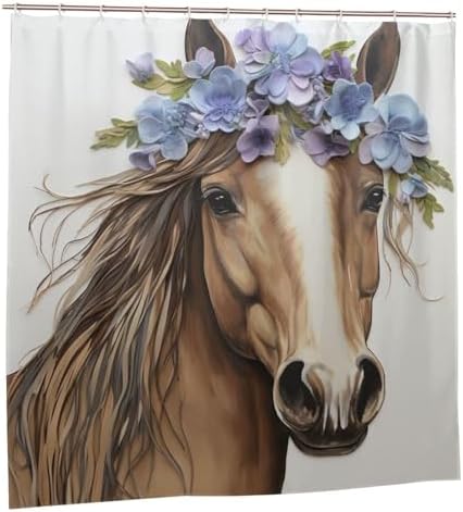 Stunning Brown Horse Booth in Boho design