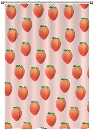 UTF4C Fruit Pattern Shower Curtain Liner