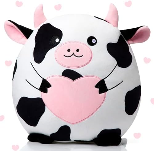 Leyndo Premium Cow Plush Pillow