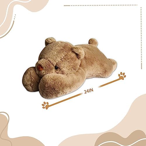4 lbs Bear Weighted Stuffed Animal for Relaxation Stress Relief