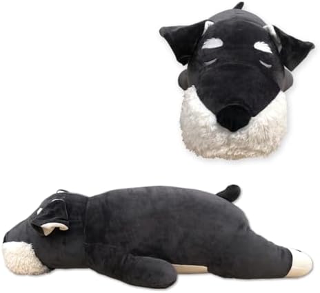 FEEZUSH 275 Inch Plush Pillow for Kids Schnauzer Gift
