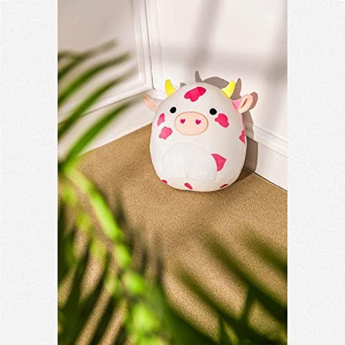12 Inch Spotted Cow Plush Pillow - 4D Cute Print