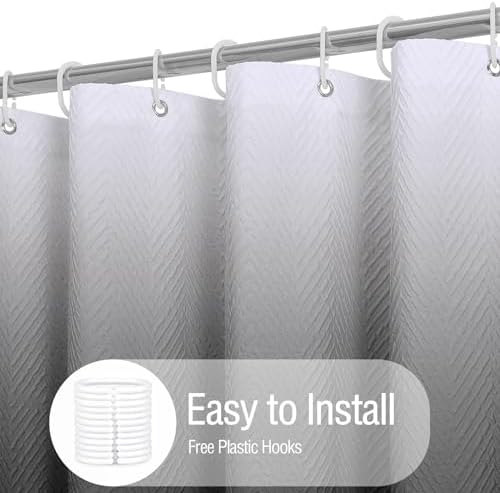 Gibelles Modern Farmhouse Shower Curtain Set