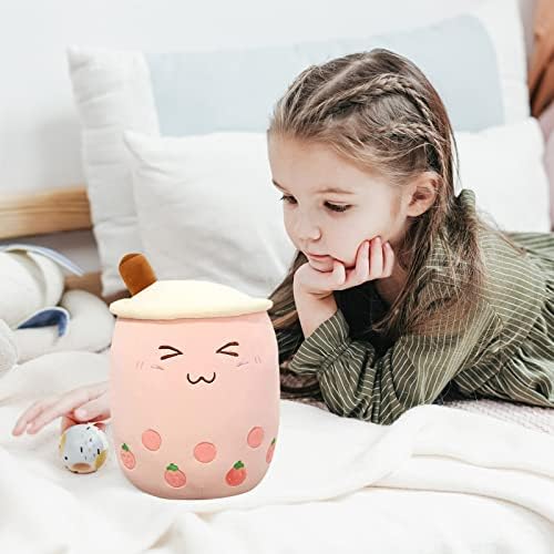 KEDE Cartoon Bubble Tea Plush Pillow - Multi Sizes