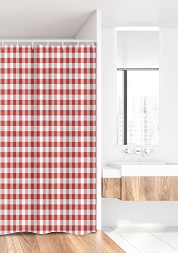 Sprawling Style of Bold Vanity Stall lar Lunarable Geometric Stall Shower Curtain