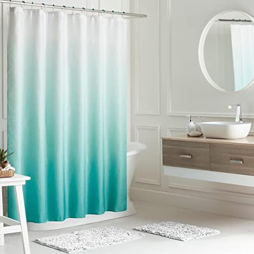 Creative Home Ideas Bathroom Set with Shower Curtain Rugs Hooks