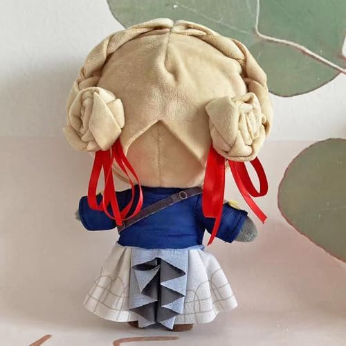 Violet Girl Red Hair Plush Doll Soft Stuffed Animal