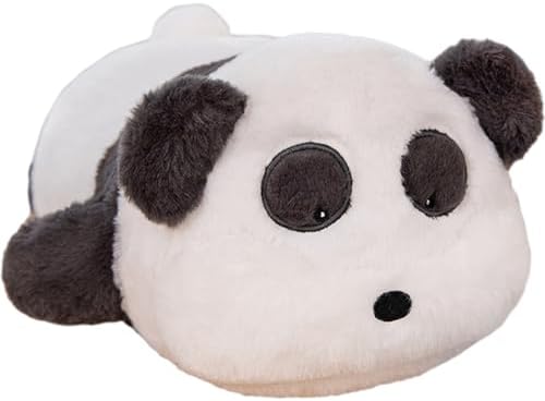 CASAGOOD11 Inch Long Sleeping Panda Hugging Pillow