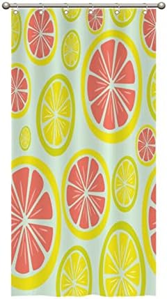 UTF4C Funny Fruit Show Shower Liner 35 x 71 Durable