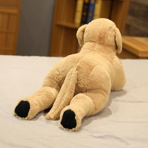 Stuffed Animal Dog 70cm Brown Plush Toy for Kids andloyd