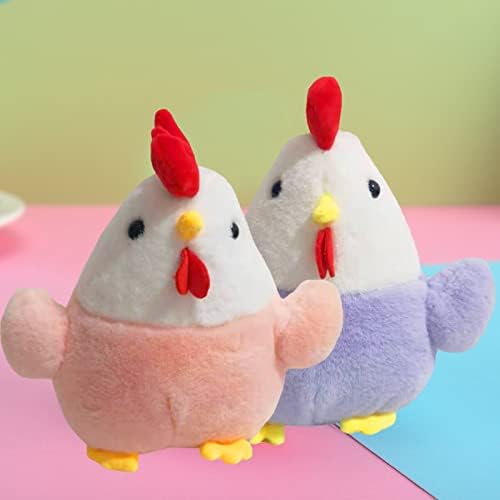 78-Inch Plush Chicken Toy with PP Cotton Filling for Kids