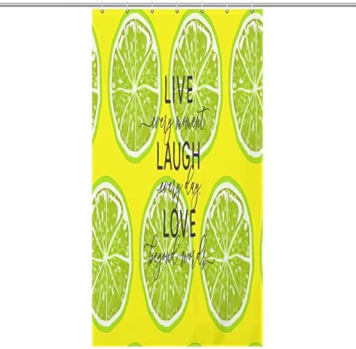 Sweet Natural Shower Curtain for Bathrooms