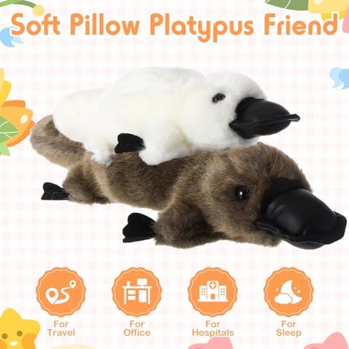 HyDren 2 Pcs Stuffed Animal Pillow Toy for Kids