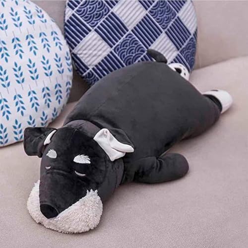 FEEZUSH 275 Inch Plush Pillow for Kids Schnauzer Gift