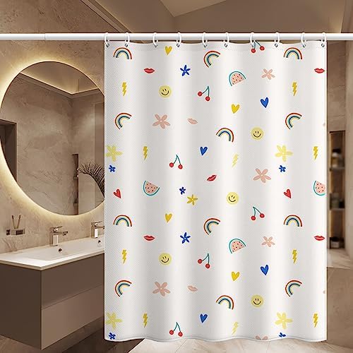 MACIUM Fruit Print shower curtain