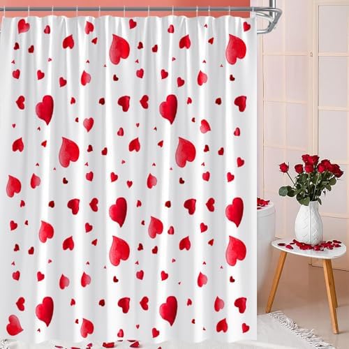 Valentines Day Shower curtain