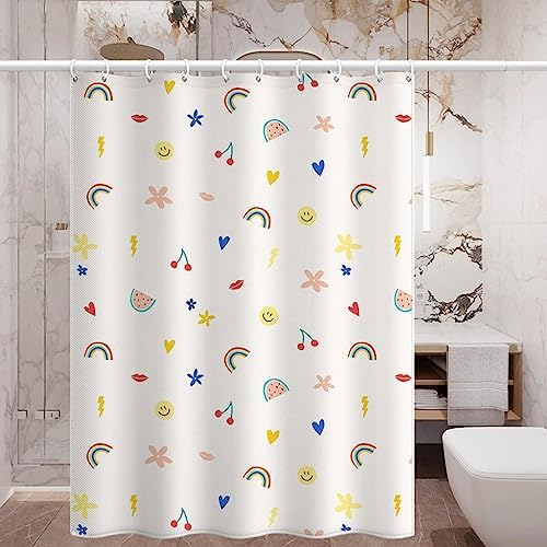 MACIUM Fruit Print shower curtain