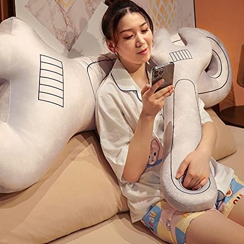 Simulation Wrench Shape Plush Pillow Comfortable Back Support Funny Stuffed Toy