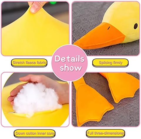 Cuddly Plush Duck Pillow Soft Toy for Kids Adults