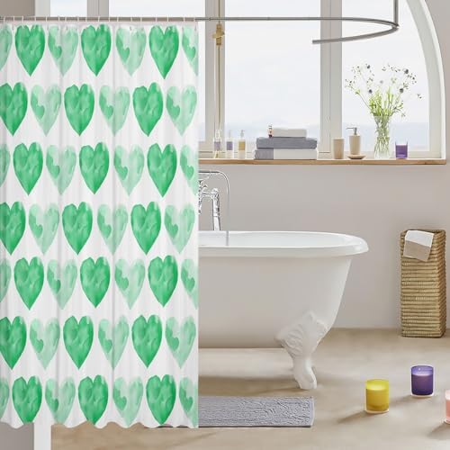 Stunning 72x72 Valentines Day Shower Curtain