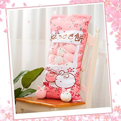 Juexica Cute Bunny Plush Pillow