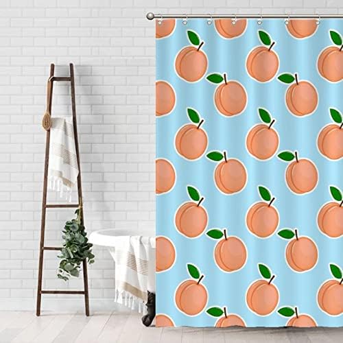 Cute Fruit Pattern Shower Curtain Liner 71x79