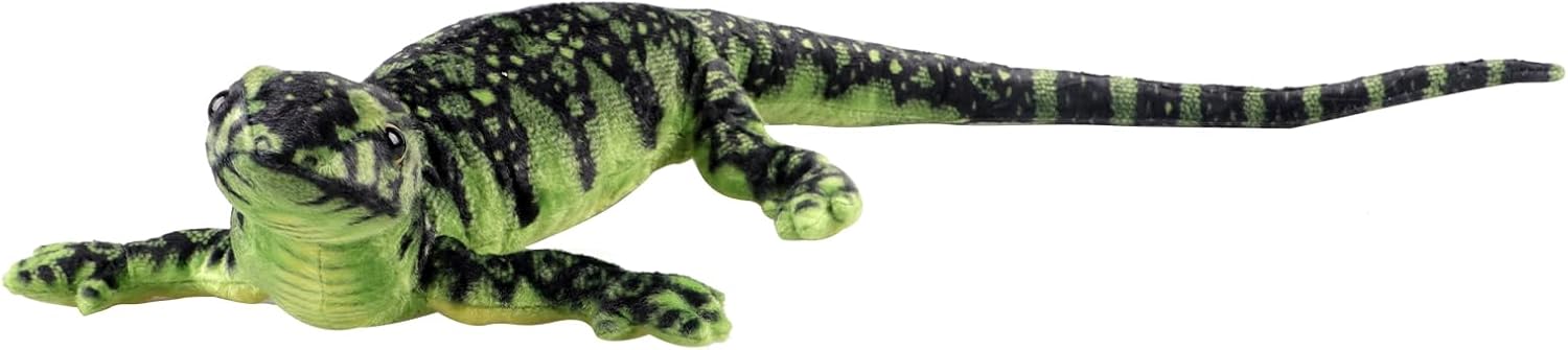 JIAHG Plush Animal Throw Pillow - Cuddly Lizard Gecko Snake Plush Lumbar Back Cushion