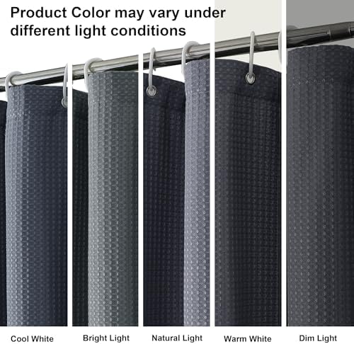 Sturdy Modern Bathroom Curtain Set for Narrow Stall