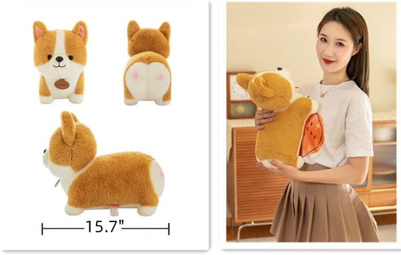 157 Corgi Plush Pillow for Bed Sofa Kids Requests