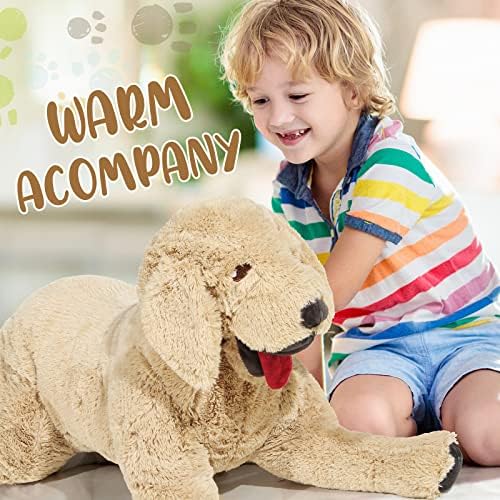 Big Golden Dog Geosar Stuffed Animal 85cm 335inch