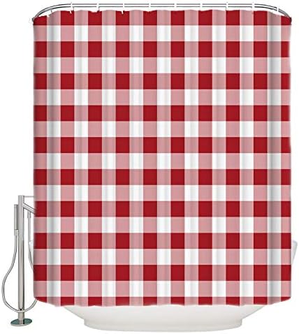 TocaHome Farmhouse Shower Curtain Set with Hooks