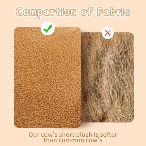 MaoGoLan 32-inch Big Highland Cow Plush Pillow