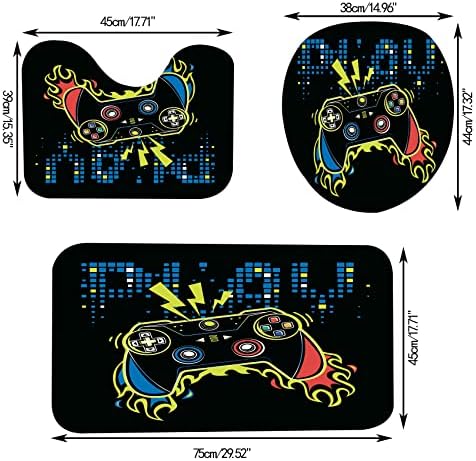 NORBEY Gaming Set Anti-Slip Water resistant