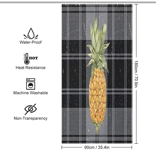 Sweet Natural Food Shower - Fruit Pattern Design with 12 Hooks