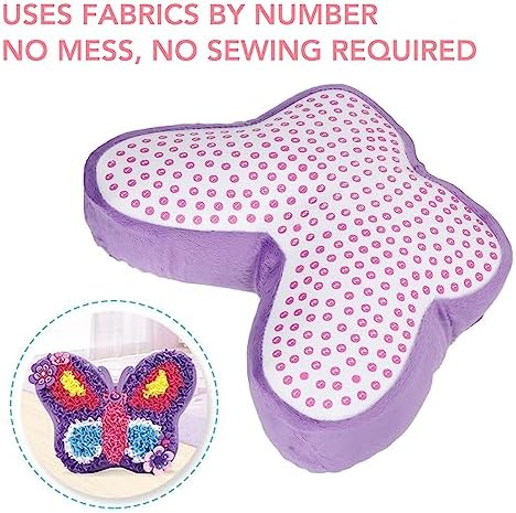 Vivid Butterfly Plush Pillow Decompression Toy for Kids