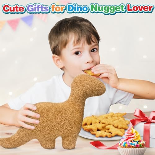 Chicken Dino Nuggets Pillow Funny Decor