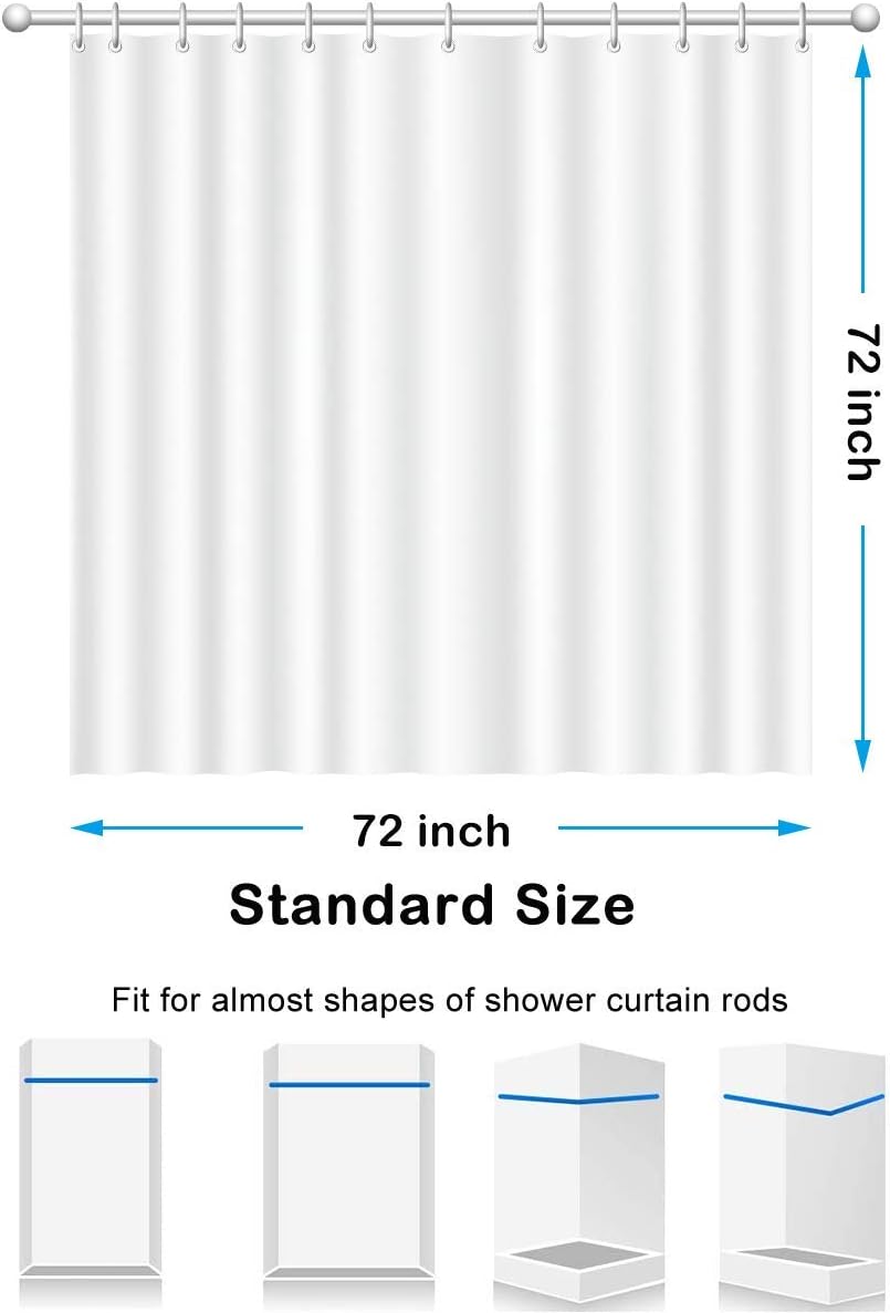 Unique Design Plastic Shower Curtain