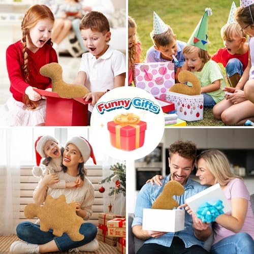 Chicken Dino Nuggets Pillow Funny Decor