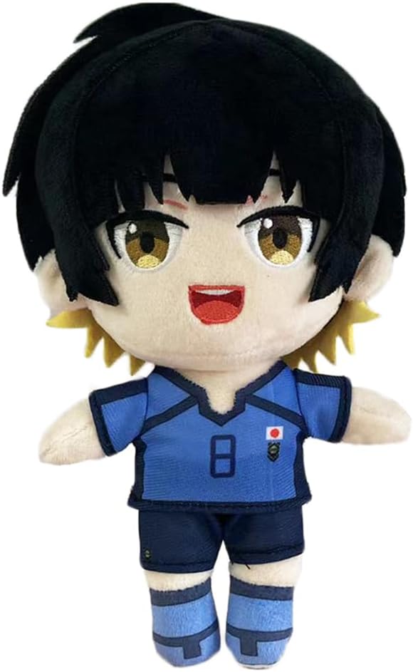 JCvCX Black Yellow Hair Boy Plush Pillow